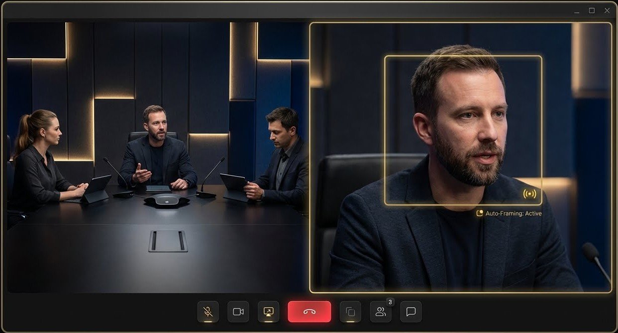 AI Auto-Framing Camera